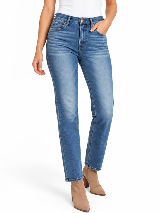 MOTHER Denim - MOTHER The Swooner Rascal Ankle Jeans Size 31 Medium Wash High Rise Straight Leg